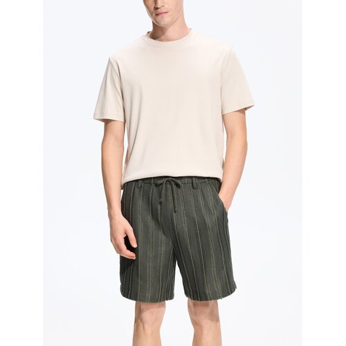Reserved MEN`S SHORTS - čeličnozeleno Slike