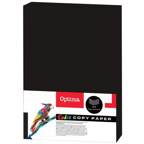  Papir barvni a4 80g intenziv optima 1/500 OPTIMA - ČRN Cene