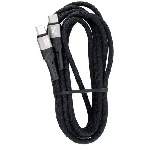 Blue Star pleteni kabel s USB C na USB C konektorom 3A 60W 2m Slike