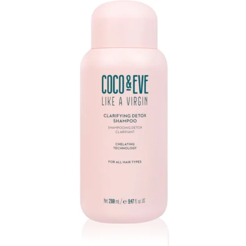 Coco & Eve Like A Virgin Clarifying Detox Shampoo šampon za dubinsko čišćenje s detoksikacijskim učinkom 288 ml