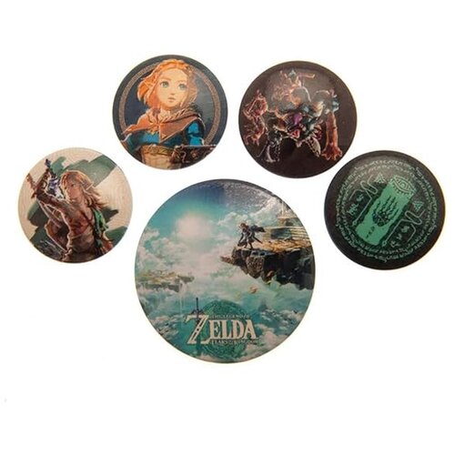 Pyramid Bedževi The Legend of Zelda - Tears of The Kingdom - Badge Pack Cene