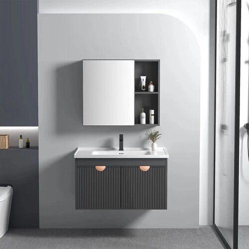 Rea Set kupaonskog namještaja s umivaonikom Mario 60cm Grey Cijene