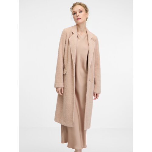 Orsay Beige women's coat - Women's Cene