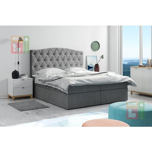 PKMebel Boxspring postelja 59 - 180x200 cm Slike