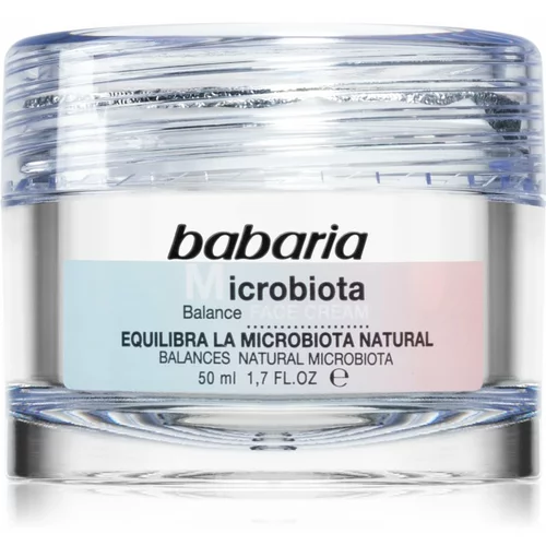 Babaria Microbiota Balance vlažilna krema za občutljivo kožo s prebiotiki 50 ml