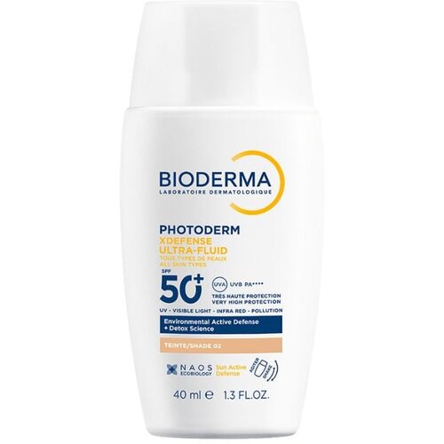 Bioderma Photoderm XDefense zaščitni tonirani fluid za obraz SPF 50+ odtenek 02 Light 40 ml Cene