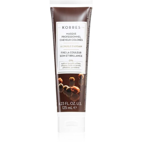 Korres Argan Oil hranjiva maska za obojenu kosu 125 ml Slike