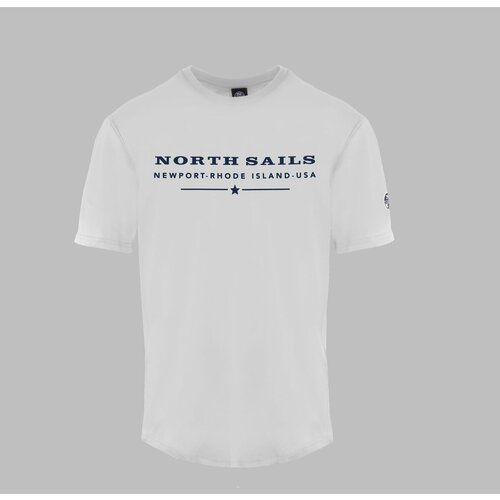 North Sails Majice s kratkimi rokavi - 9024020 Bela Cene