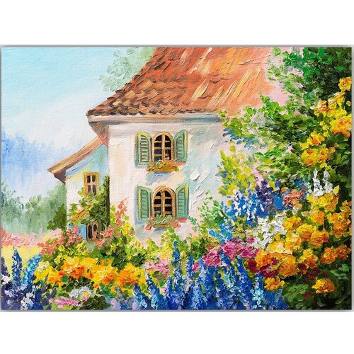 Wallity Slika 100x70 cm House - Cijene