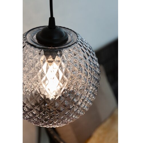 Halo Design 718443 - Visilica na sajli NOBB 1xE27/40W/230V dimno siva Slike