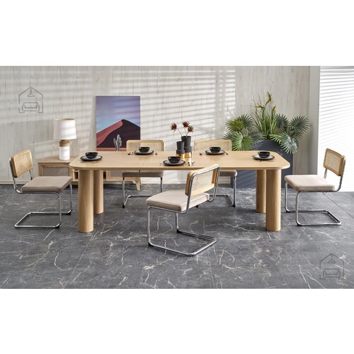 Xtra furniture Blagovaonski pravokutni stol Elefante - 160/240 Slike