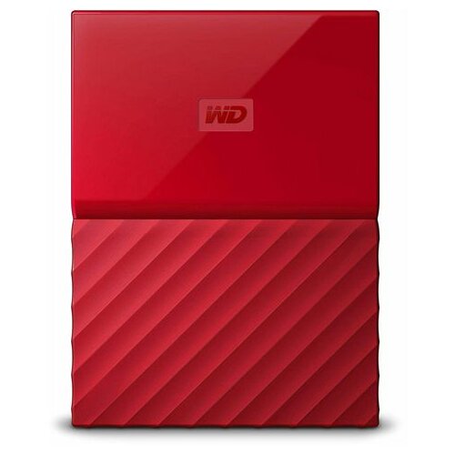 Western Digital 2.5 2TB WD My Passport, External HDD, USB3.0, red (WDBS4B0020BRD) eksterni hard disk Slike