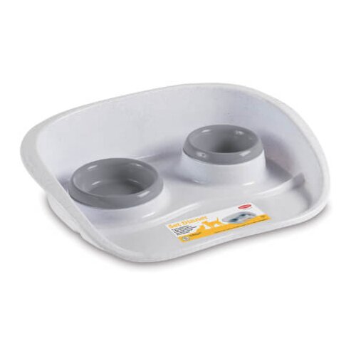 STEFANPLAST set dinner, podstavek in posode - siv - 0,25+0,3 l Cene