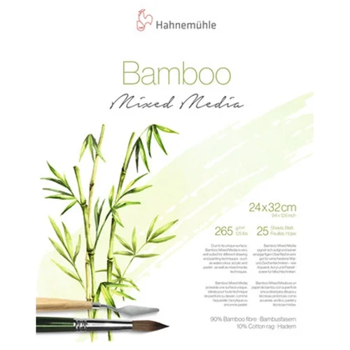  Mješoviti medijski blok BAMBOO HAHNEMÜHLE | različite dimenzije