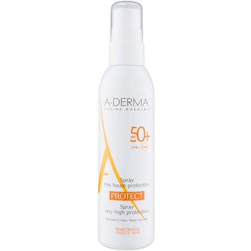 A-derma Protect zaščitni losjon v pršilu SPF 50+ 200 ml Cene