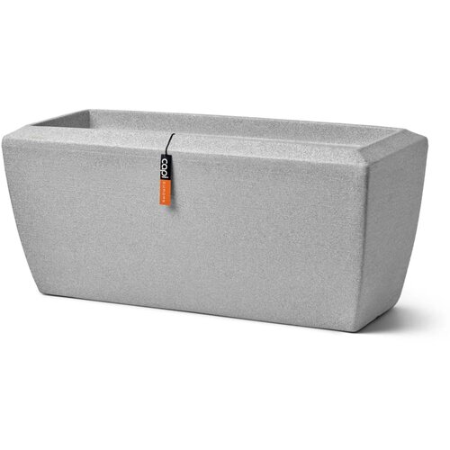 Capi Cvetlično korito Arc Granite pravokotno 90x35x40 cm slonovina, (20981277) Slike