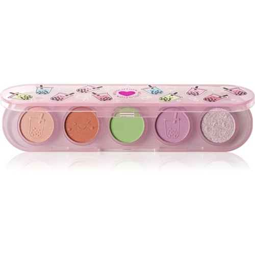 Revolution Bubble Tea Mini Matchi Palette paleta senčil za oči 4 g