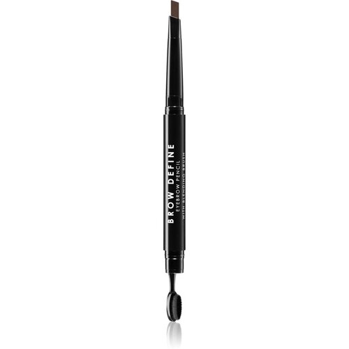 MUA Makeup Academy Brow Define svinčnik za obrvi s krtačko odtenek Dark Brown Cene