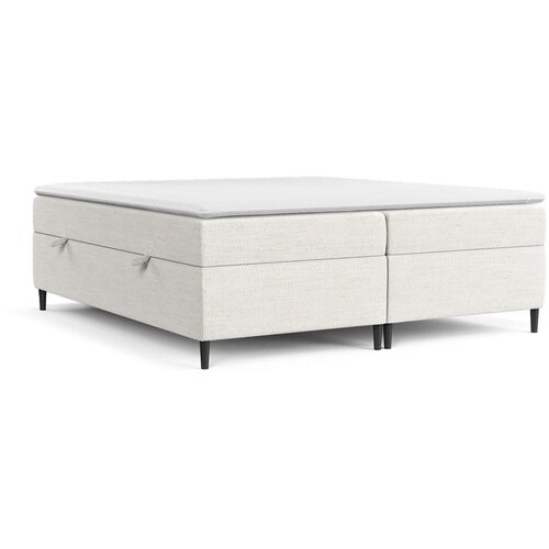 Maison de R&amp;ecirc;ve krem boxspring krevet s prostorom za odlaganje 200x200 cm araya &amp;ndash; Slike