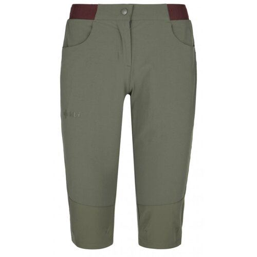 Kilpi Women&amp;#039;s outdoor 3/4 pants MEEDIN-W KHAKI Slike