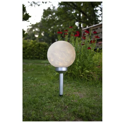 Star Trading Zunanja okrogla sončna LED svetilka Star Trading Luna, ø 20 cm