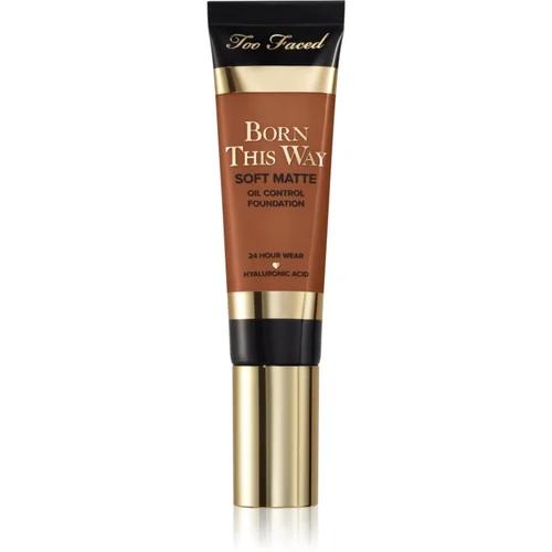 Too Faced Born This Way Soft Matte Foundation matirajoči tekoči puder odtenek Maple 30 ml