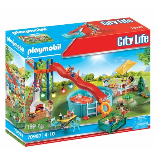 Playmobil city life zabava na bazenu Cene
