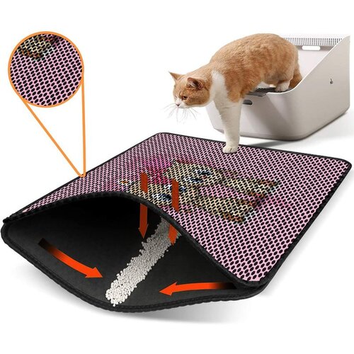 WALLXPERT Nrszn0016 multicolor cat litter mat Cene