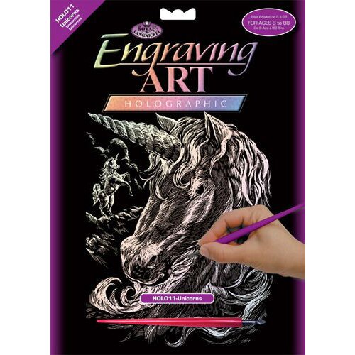  Kreativni set za graviranje - engraving - Jednorog Cene