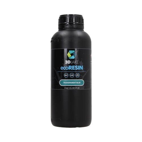 3DJAKE ecoResin prozirna plava - 500 g Slike