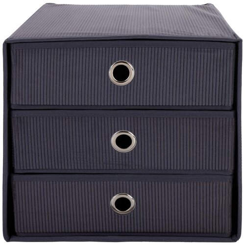 XXXL Predalnik Lisa New Siv, 3 Predali Slike