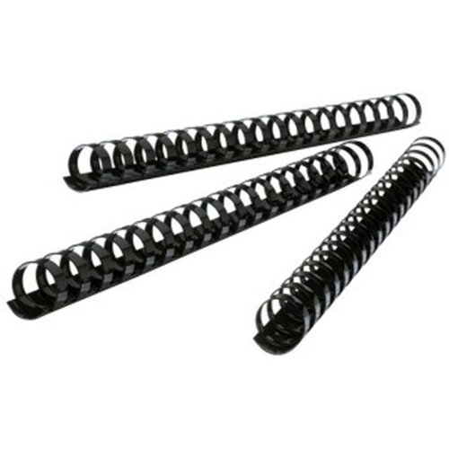 Klipko spirala za vezavo KLSB25 pvc 25 mm, črne, 50 kos Cene