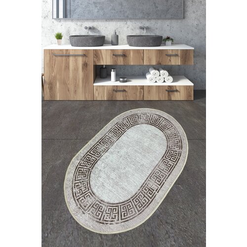 Hanah home Svetlo rjava kopalni&scaron;ka preproga 70x120 cm Arturo &ndash; Cene