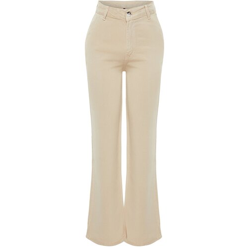 Trendyol Beige Low Waist Wide Leg Jeans Cijene