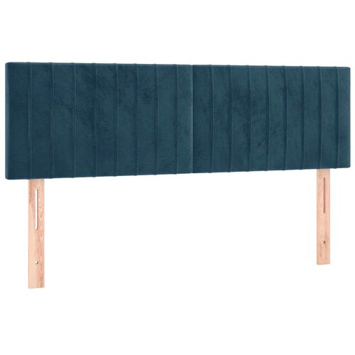 s oprugama i madracem tamnoplavi 140x200 cm bar&amp;scaron;unasti Slike