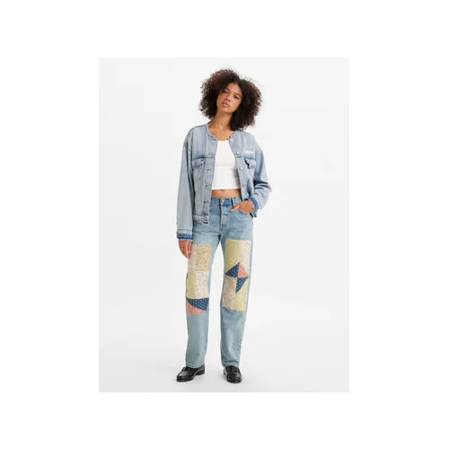 Levi's Jeans hlače 501® 90'S A19590019 Modra Straight Fit