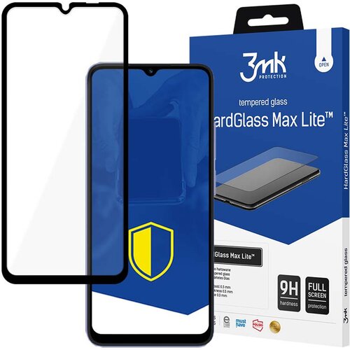 3mk XIAOMI REDMI 12C HARDGLASS MAX SOLITE KALJENO STEKLO ZA TELEFON, (21967014) Slike