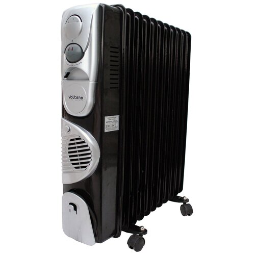 VOLTENO GRZEJNIK OLEJOWY 11-ŻEBEREK TURBO+TIMER CZARNY 2500W+400W Cijene