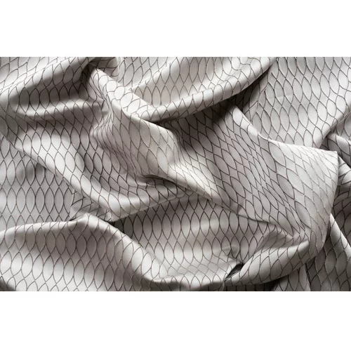 Mendola Fabrics Siva zavesa 140x260 cm Lionel –