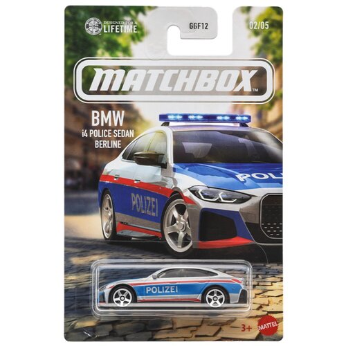 Mattel Matchbox ikonični BMW i4 policijski avtomobilček v merilu 1:64 – Cene