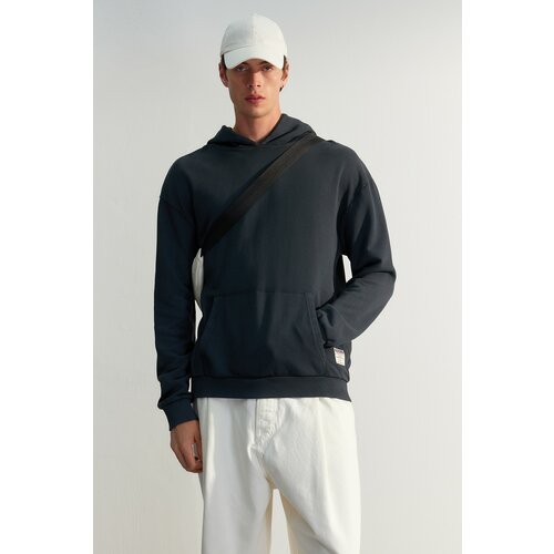 Trendyol Sweatshirt - Gray - Relaxed fit Cene
