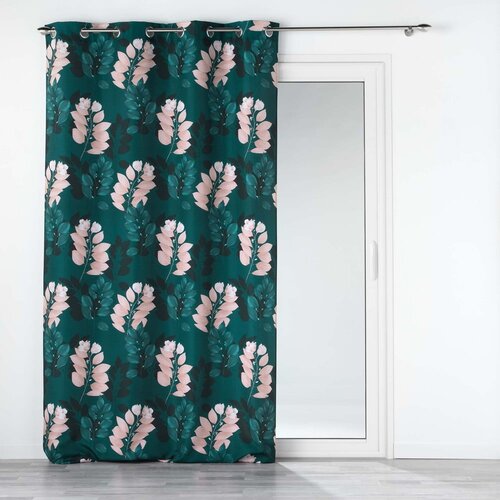 Douceur d intérieur Temno zelena zavesa 140x280 cm Belline – Cene