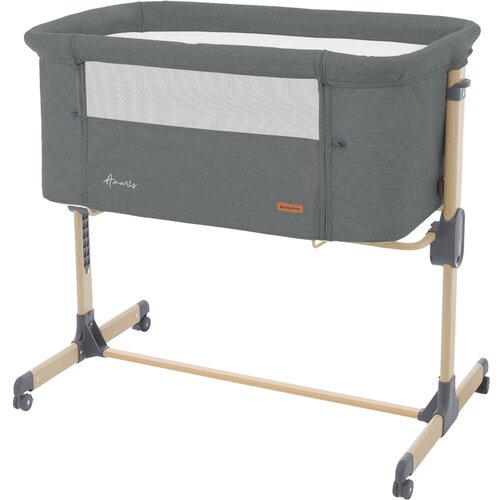 Kikka Boo kolevka AMARIS wood dekor dark grey Cene