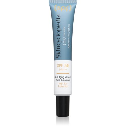 Skincyclopedia Anti-Aging Mineral Face Sunscreen krema proti staranju SPF 50 40 ml Cene