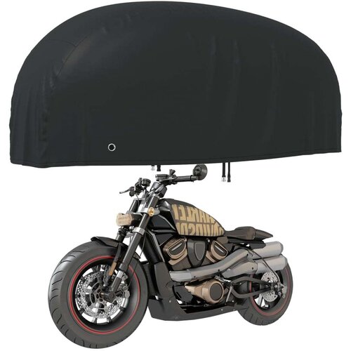  Navlake za motocikl 2 kom 245x105x125 cm od tkanine 210D Oxford Slike