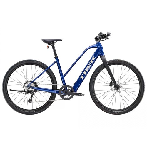  Bicikl Trek Dual Sport+ 2 LT Stagger Hex Blue 2024 - M Slike