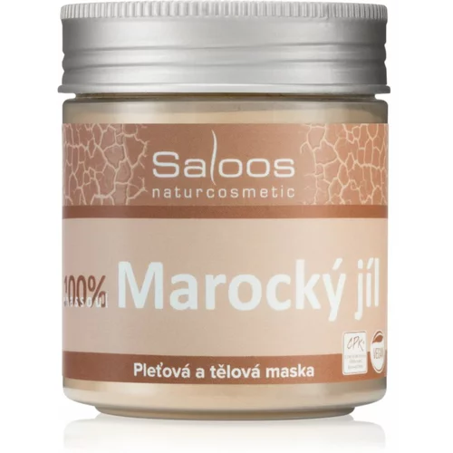 Saloos Clay Mask Moroccan Lava maska za telo in obraz 200 g