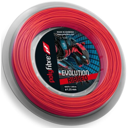 Polyfibre Tenis struna Evolution Ribbed - kolut 200m, (20384072) Slike