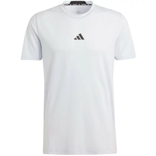 Adidas Funkcionalna majica 'Designed for Training' svetlo modra / črna