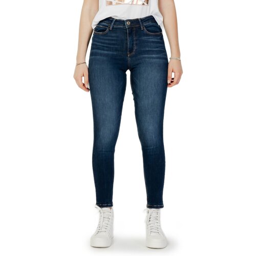 Guess Jeans skinny 1981 W2YA46 D4Q03 Modra Cene